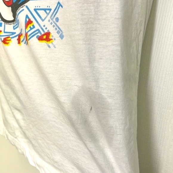 Def Leppard - Double Faces Hysteria Fun Graphic Short Sleeve Band Tee Size Med - Picture 6 of 9